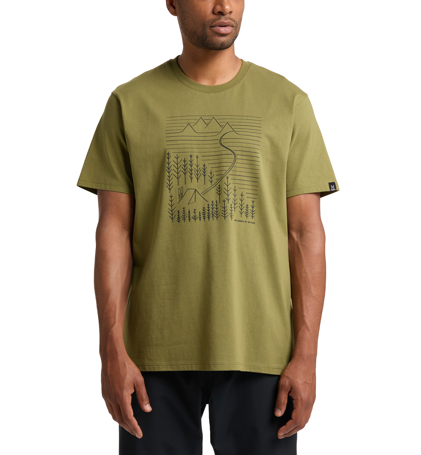 Haglofs Men s Camp Tee Olive Green Buy Haglofs Men s Camp Tee Olive Green here Outnorth