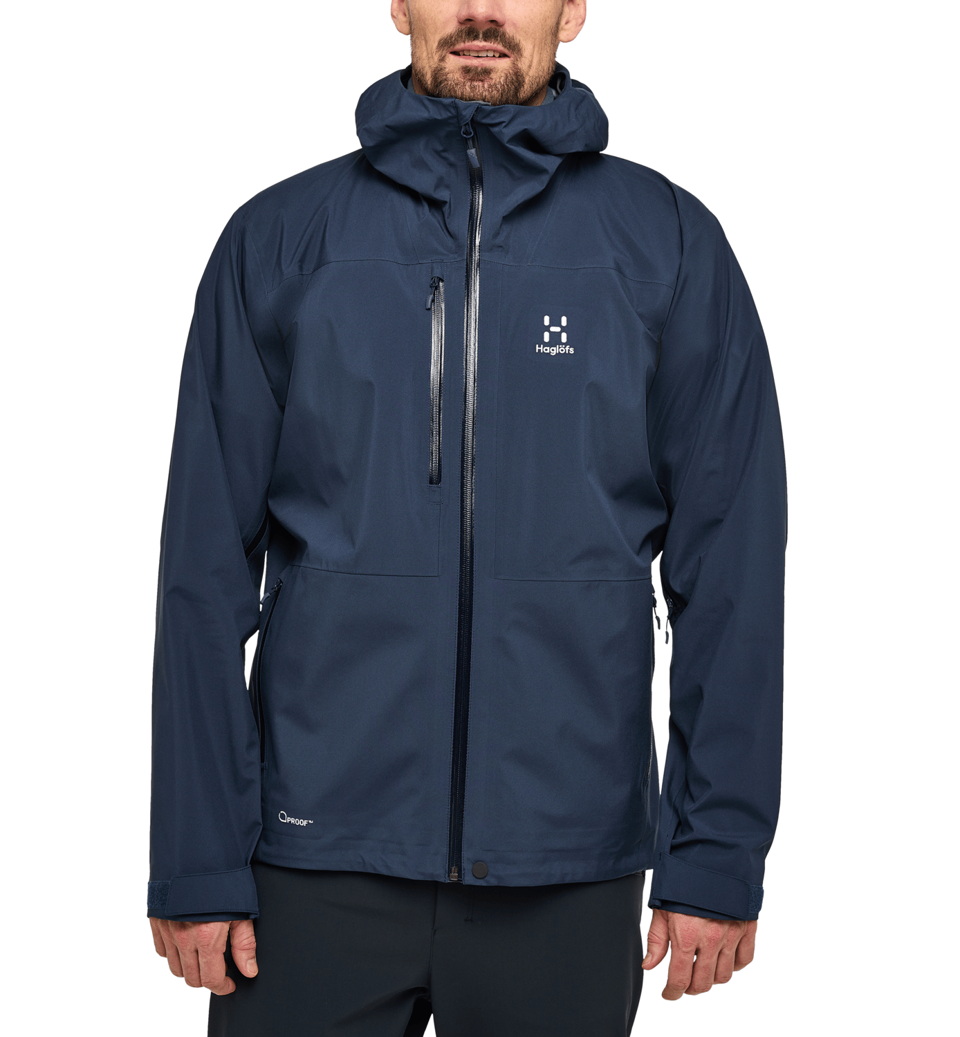 Haglofs mens store waterproof jacket