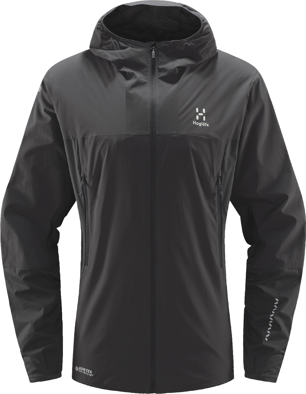 Haglöfs Men's L.I.M Alpha Hood Magnetite