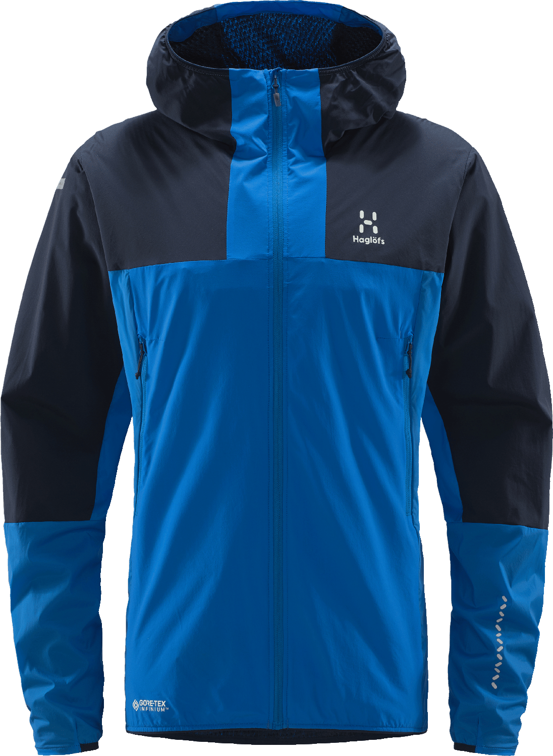 Haglöfs Men's L.I.M Alpha Hood Nordic Blue/Tarn Blue