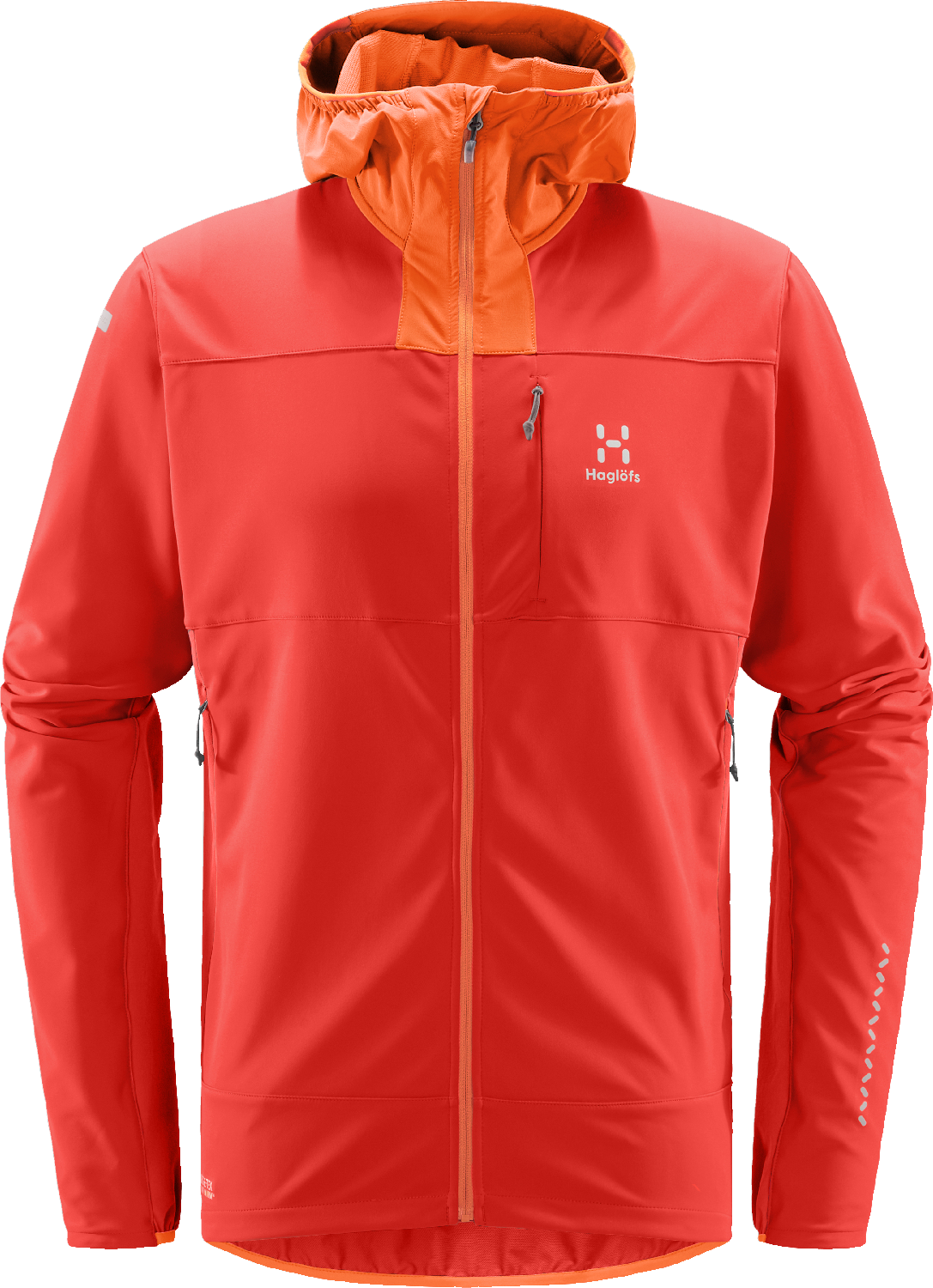 Haglöfs Men’s L.I.M Hybrid Softshell Jacket Habanero/Flame Orange