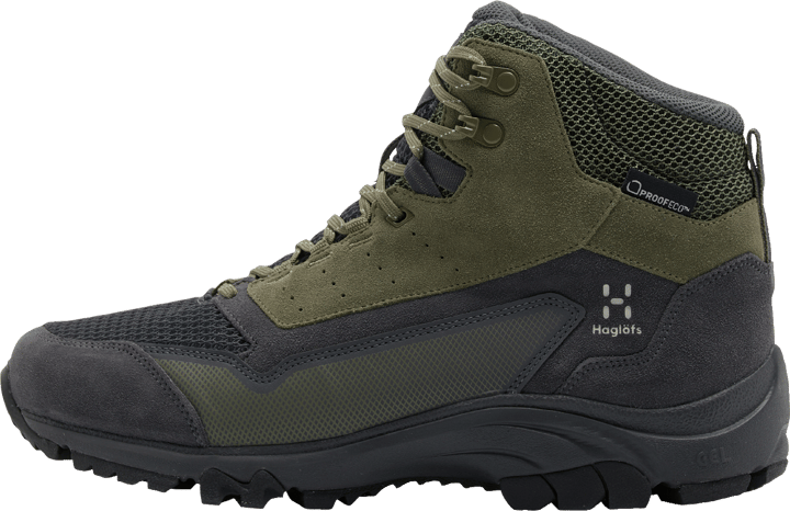 Haglöfs Men's Skuta Mid Proof Magnetite/Olive Green Haglöfs