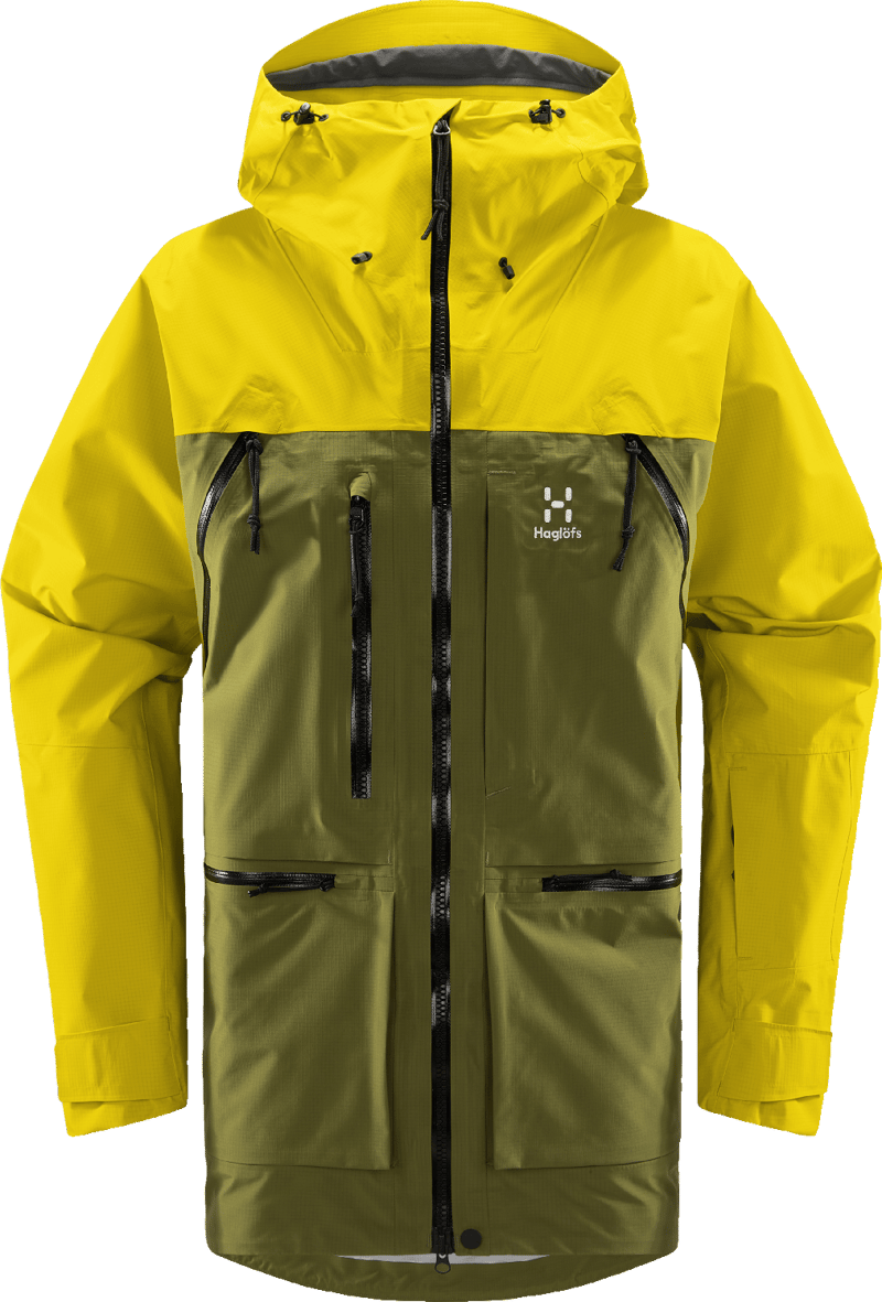 Men's Vassi Gore-Tex Pro Jacket Olive Green/Aurora | Buy Men's