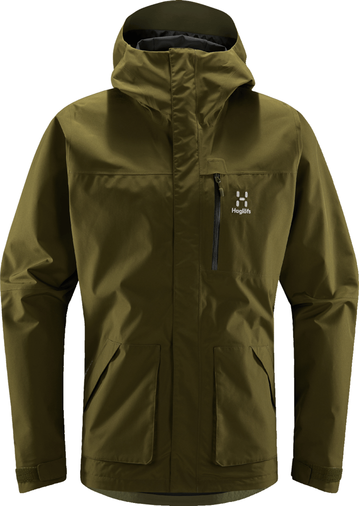 Olive green gore tex jacket best sale