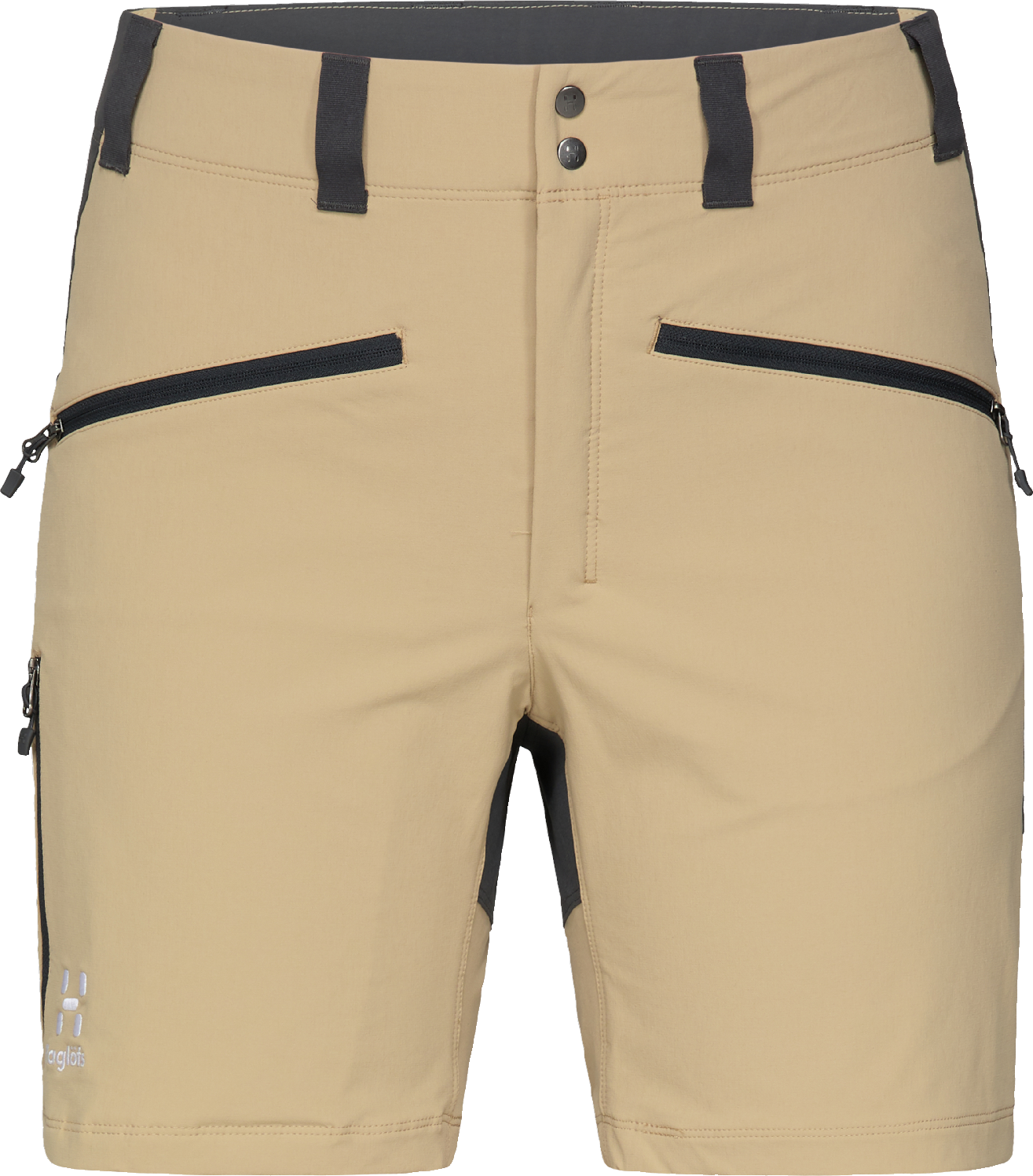 Haglöfs Women’s Mid Standard Shorts Sand/Magnetite