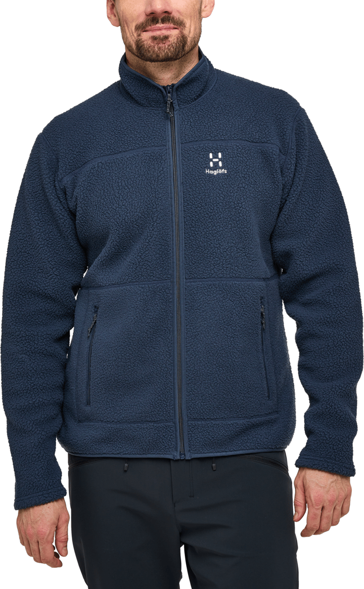 Haglöfs Men's Mossa Pile Jacket Tarn Blue Haglöfs