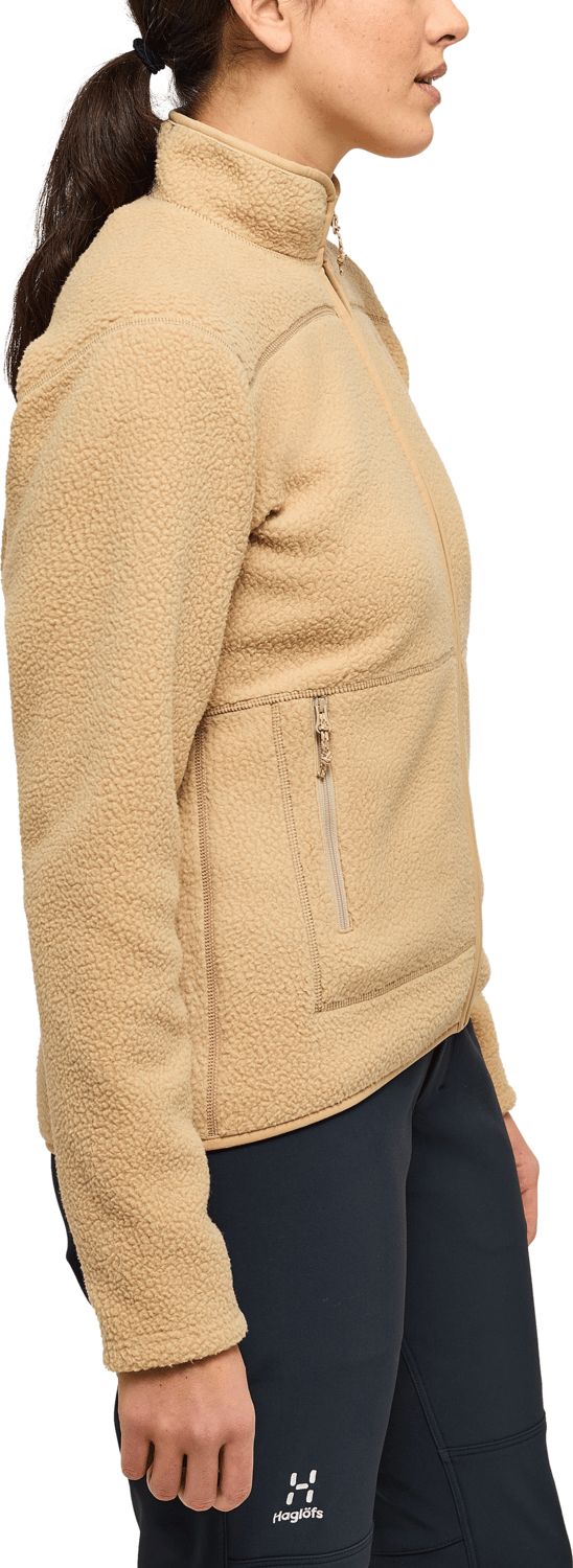 Haglöfs Women's Mossa Pile Jacket Sand Haglöfs