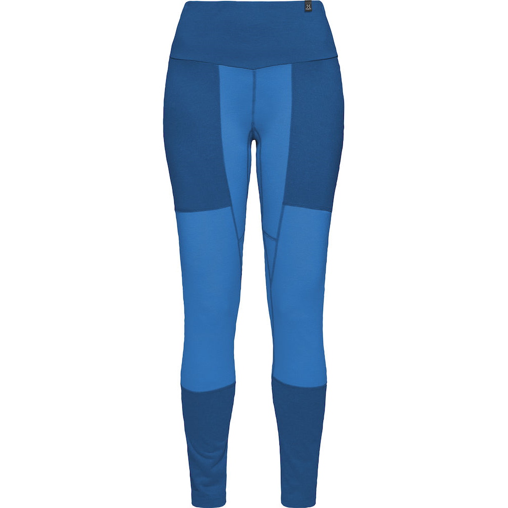 Haglöfs Natural Blend Tech Long Johns Women Baltic Blue/Nordic Blue