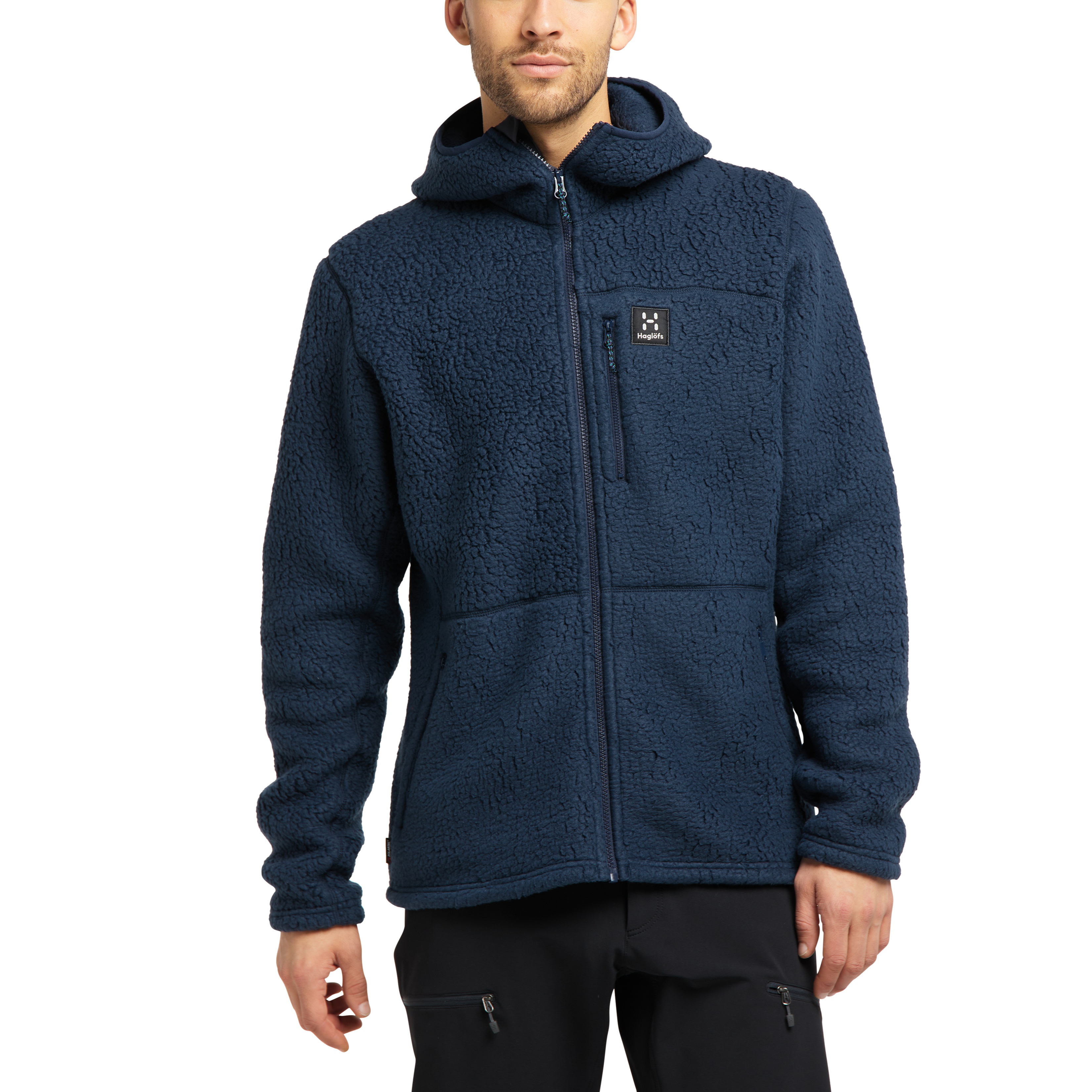 Men's Pile Hood Tarn Blue | Buy Men's Pile Hood Tarn Blue here