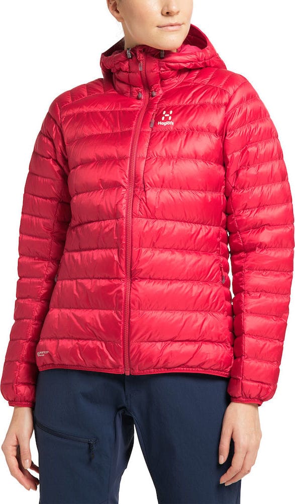 Haglöfs Roc Down Hood Women Scarlet Red Haglöfs