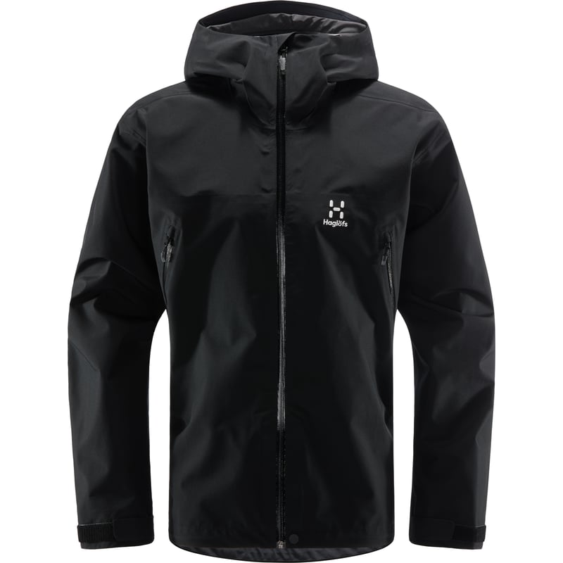 Men's Roc Gore-Tex Jacket True Black Haglöfs