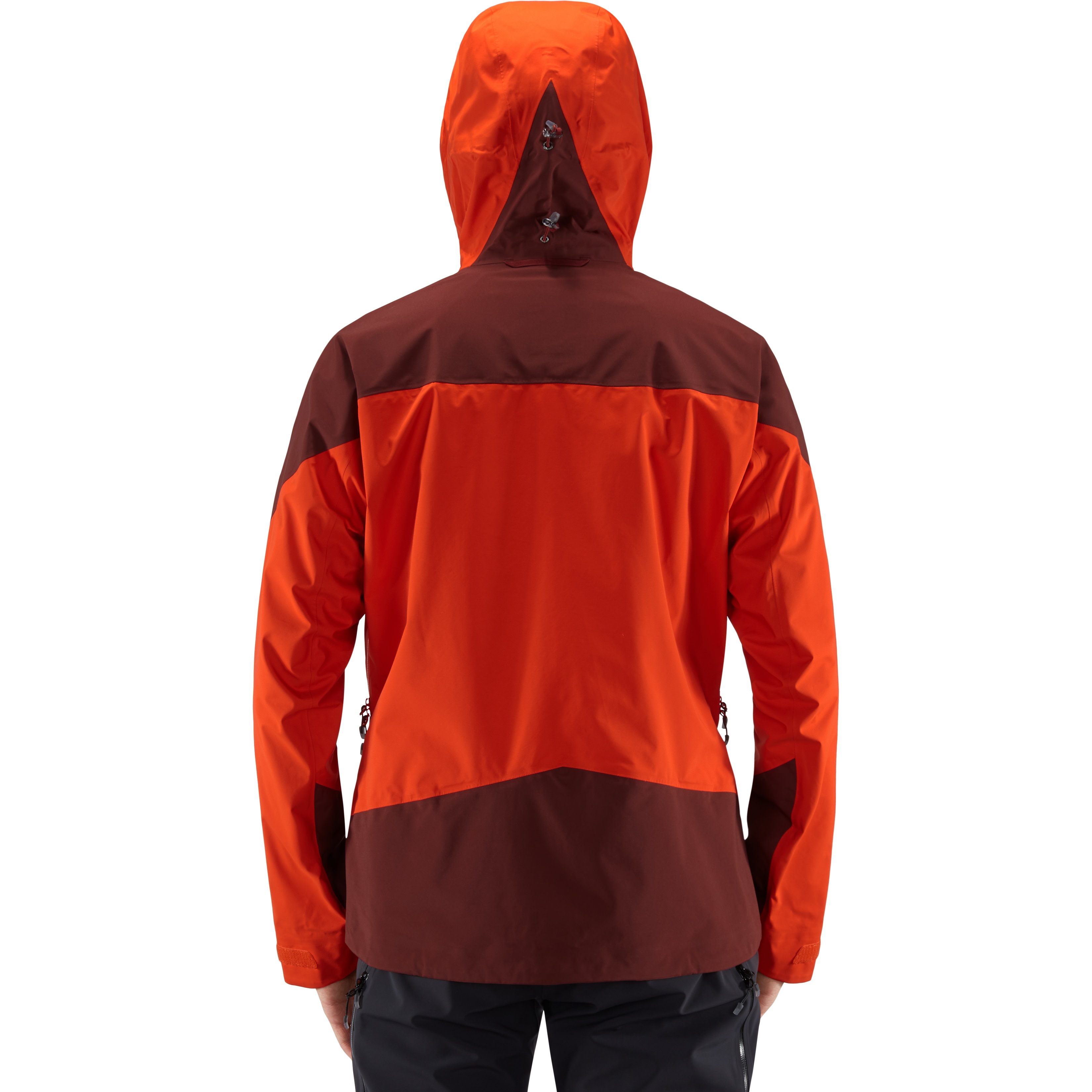 Haglöfs Roc Spire Jacket Men Habanero/Maroon Red | Buy Haglöfs Roc Spire  Jacket Men Habanero/Maroon Red here | Outnorth