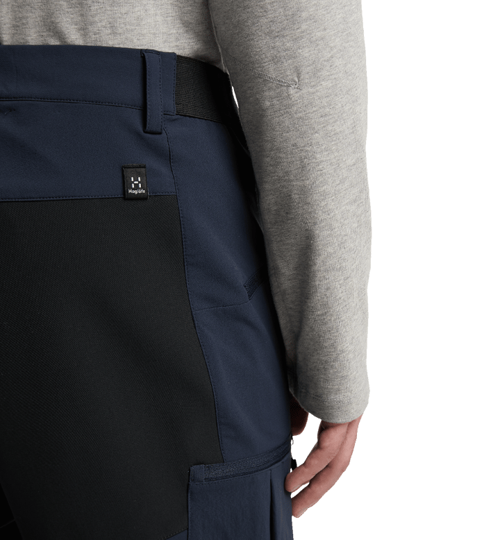 Haglöfs Men's Rugged Slim Pant Tarn Blue/True Black Haglöfs