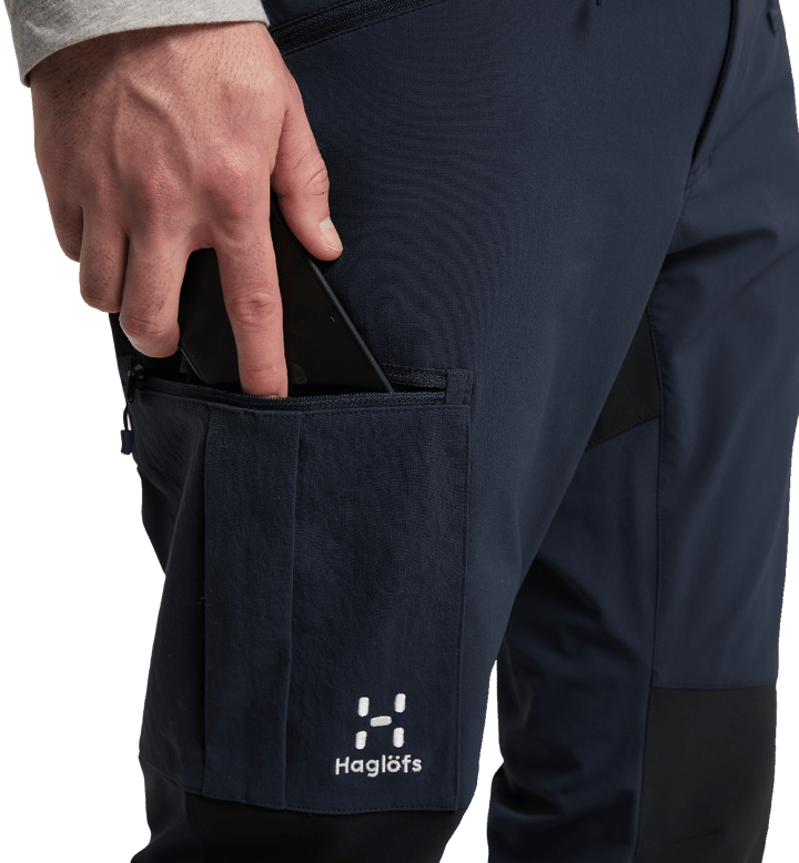 Haglöfs Men's Rugged Slim Pant Tarn Blue/True Black Haglöfs