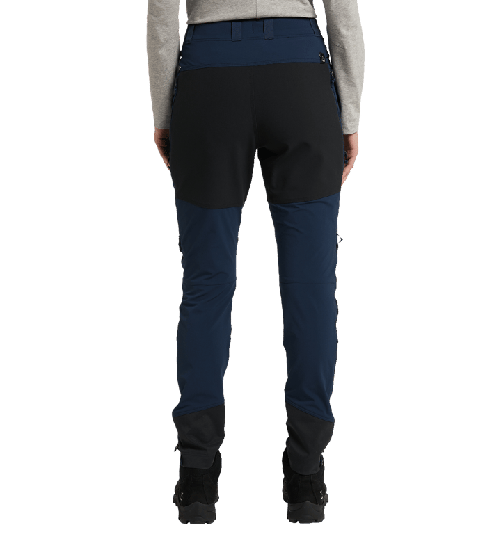 Haglöfs Women's Rugged Slim Pant Tarn Blue/True Black Haglöfs