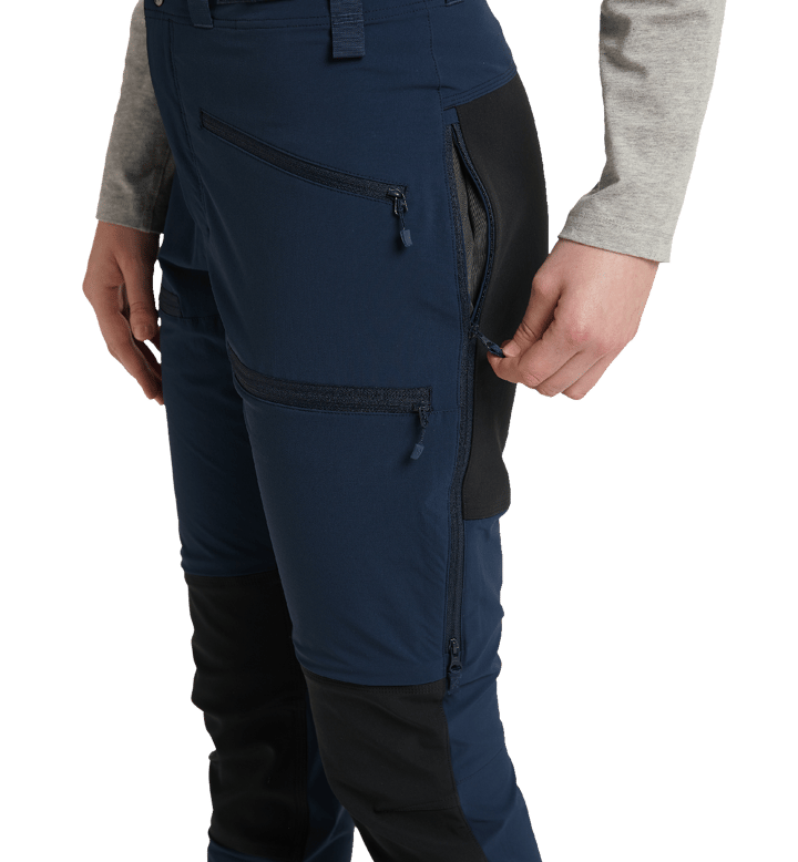 Haglöfs Women's Rugged Slim Pant Tarn Blue/True Black Haglöfs