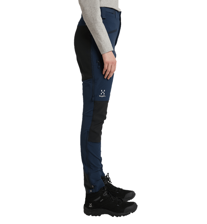 Haglöfs Women's Rugged Slim Pant Tarn Blue/True Black Haglöfs