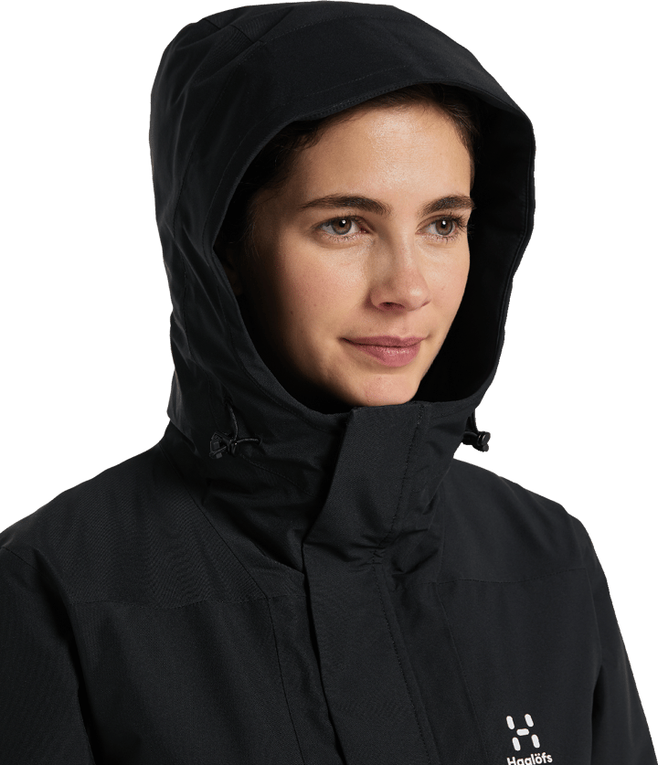 Haglöfs Women's Salix Proof Mimic Parka True Black Haglöfs