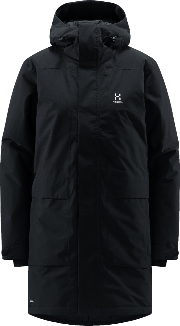 Haglöfs Women's Salix Proof Mimic Parka True Black Haglöfs