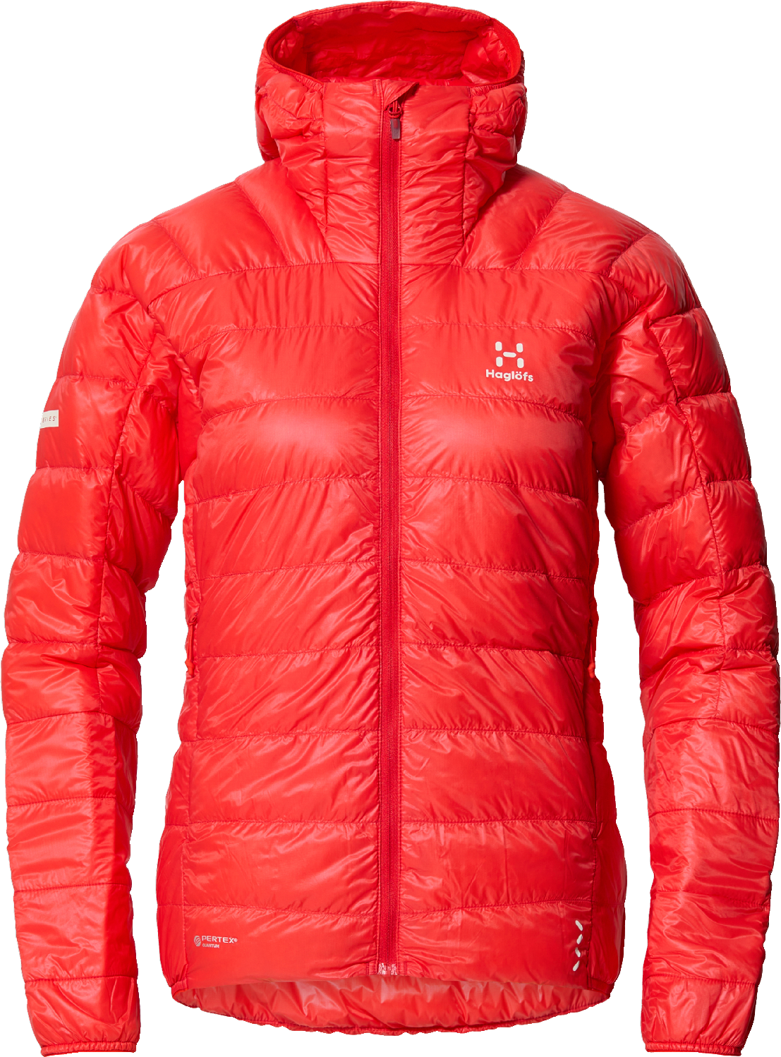 Haglöfs Women’s L.I.M Down Hood Poppy Red