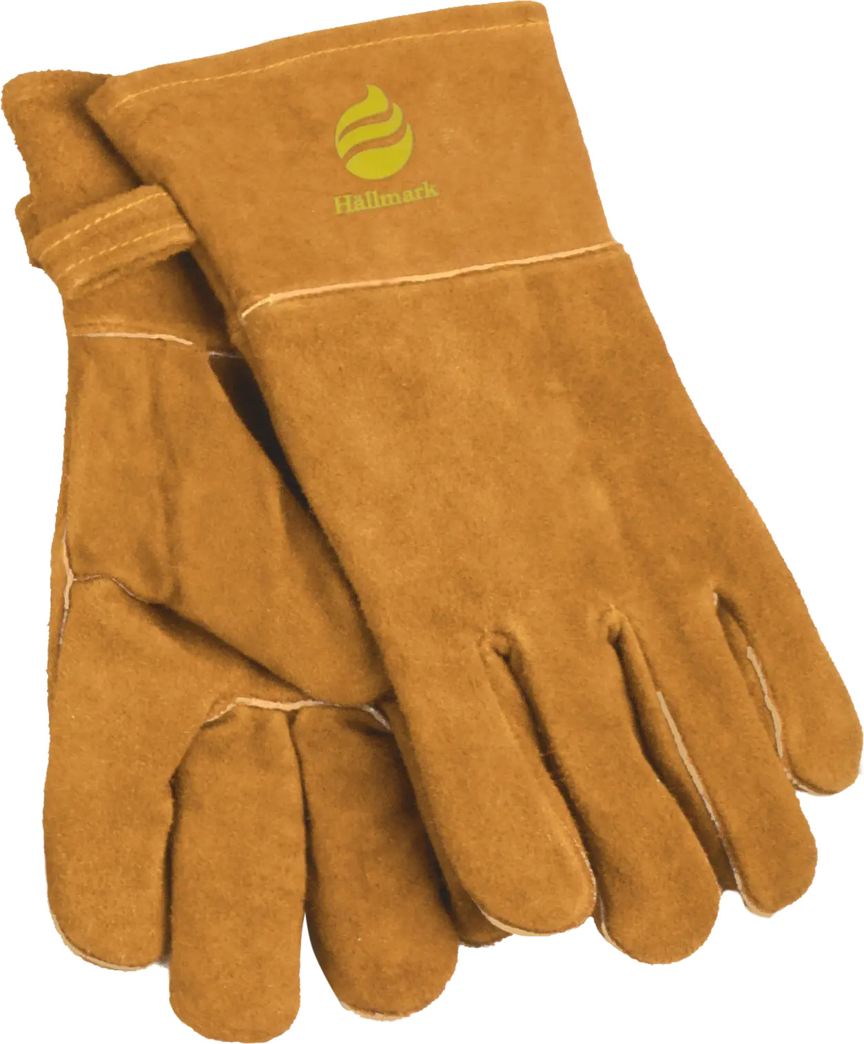 Hällmark Leather Gloves Medium Brown