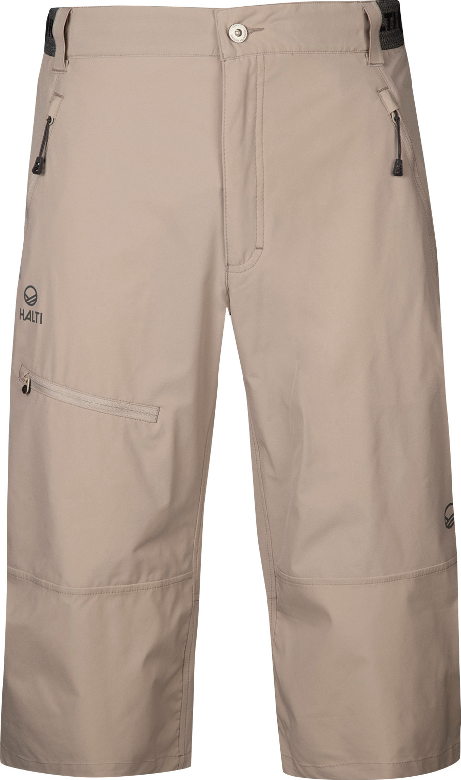 Halti Men’s Pallas X-Stretch Lite Capri Pants Cobblestone Beige