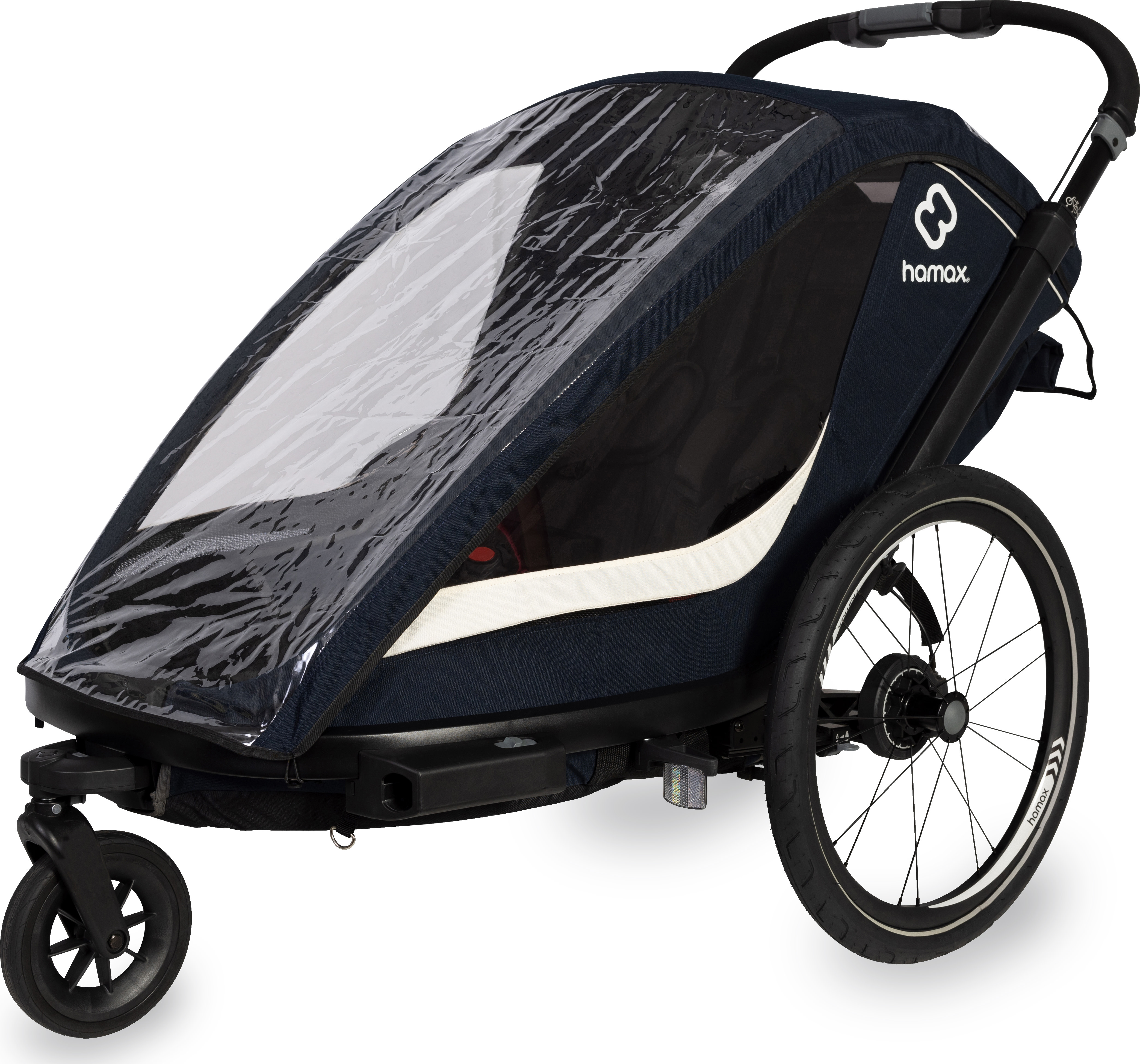 Hamax traveller twin online child trailer