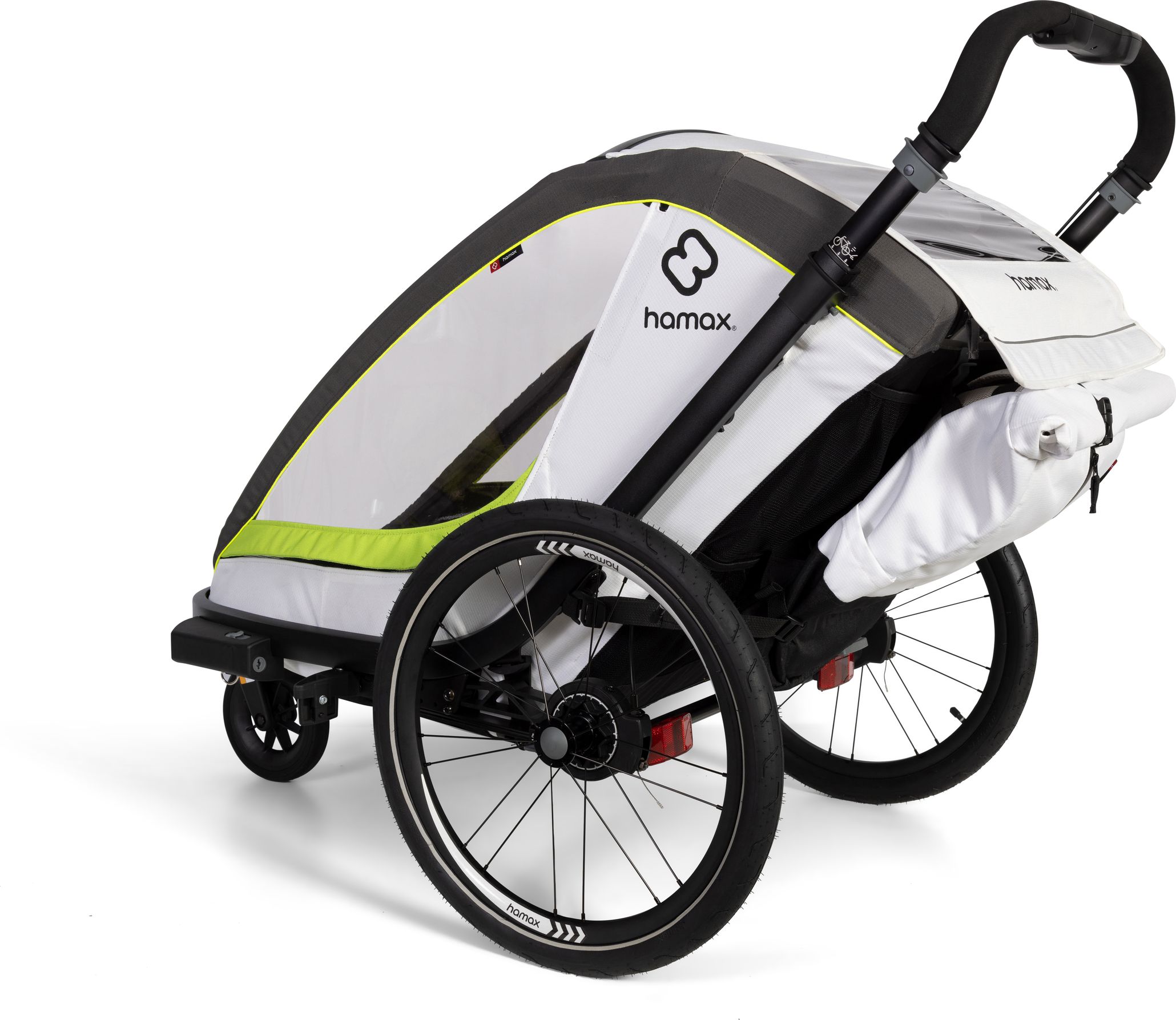 Hamax avenida twin 2024 child bike trailer