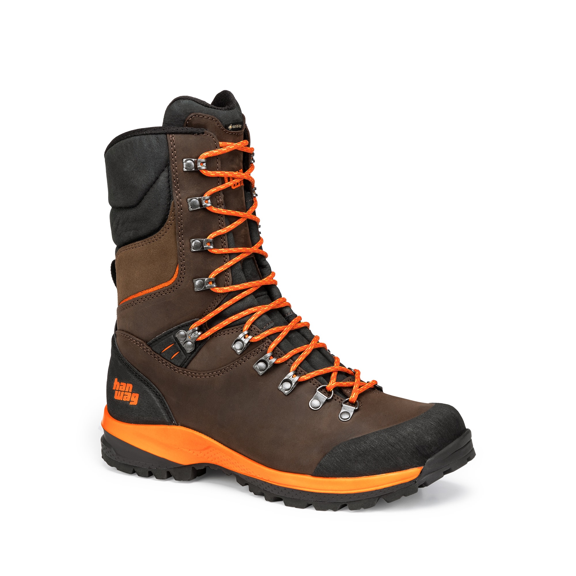 Hanwag Men’s Kalixfors Sf Extra Gore-Tex Brown/Orange