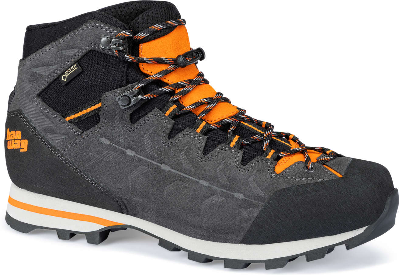 Hanwag Men’s Makra Light Gtx Asphalt/Orange