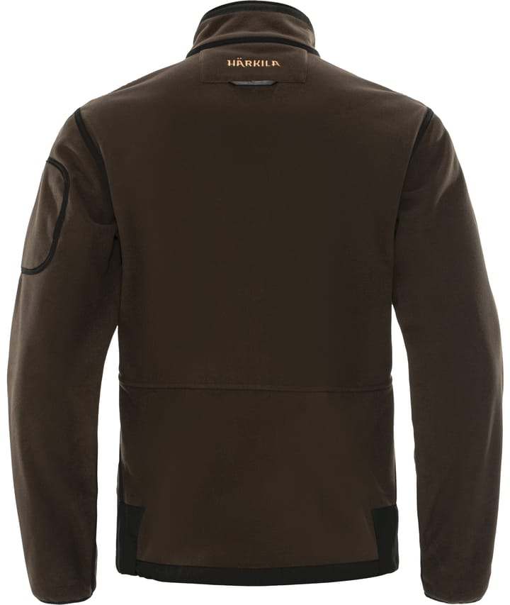 Härkila Men's Kamko Fleece Brown/Red Härkila