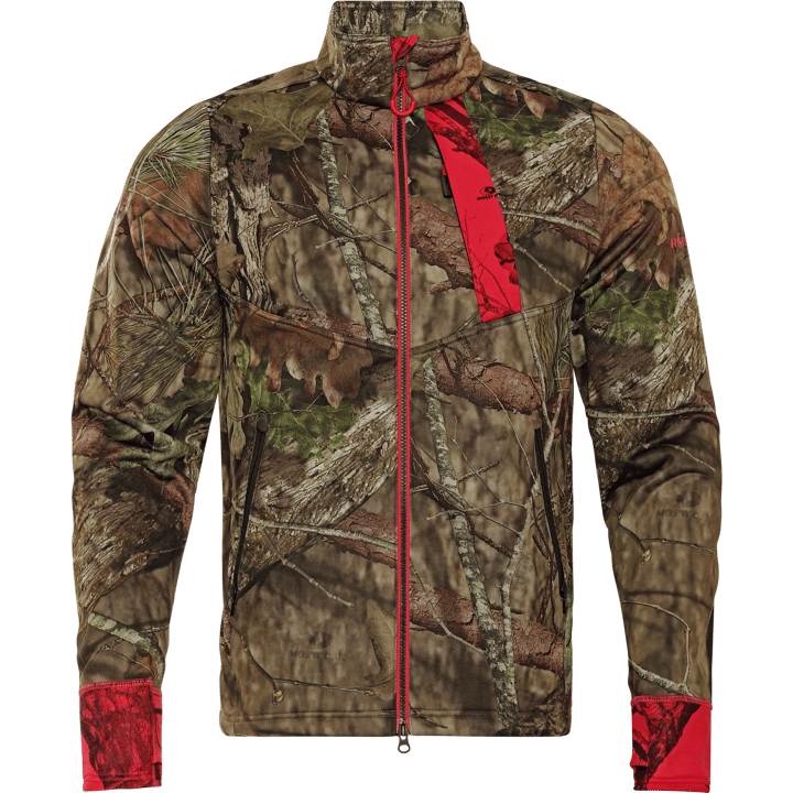 Härkila Men's Moose Hunter 2.0 Fleece Jacket Mossy Oak Break-Up Country/Mossy Oak Red Härkila