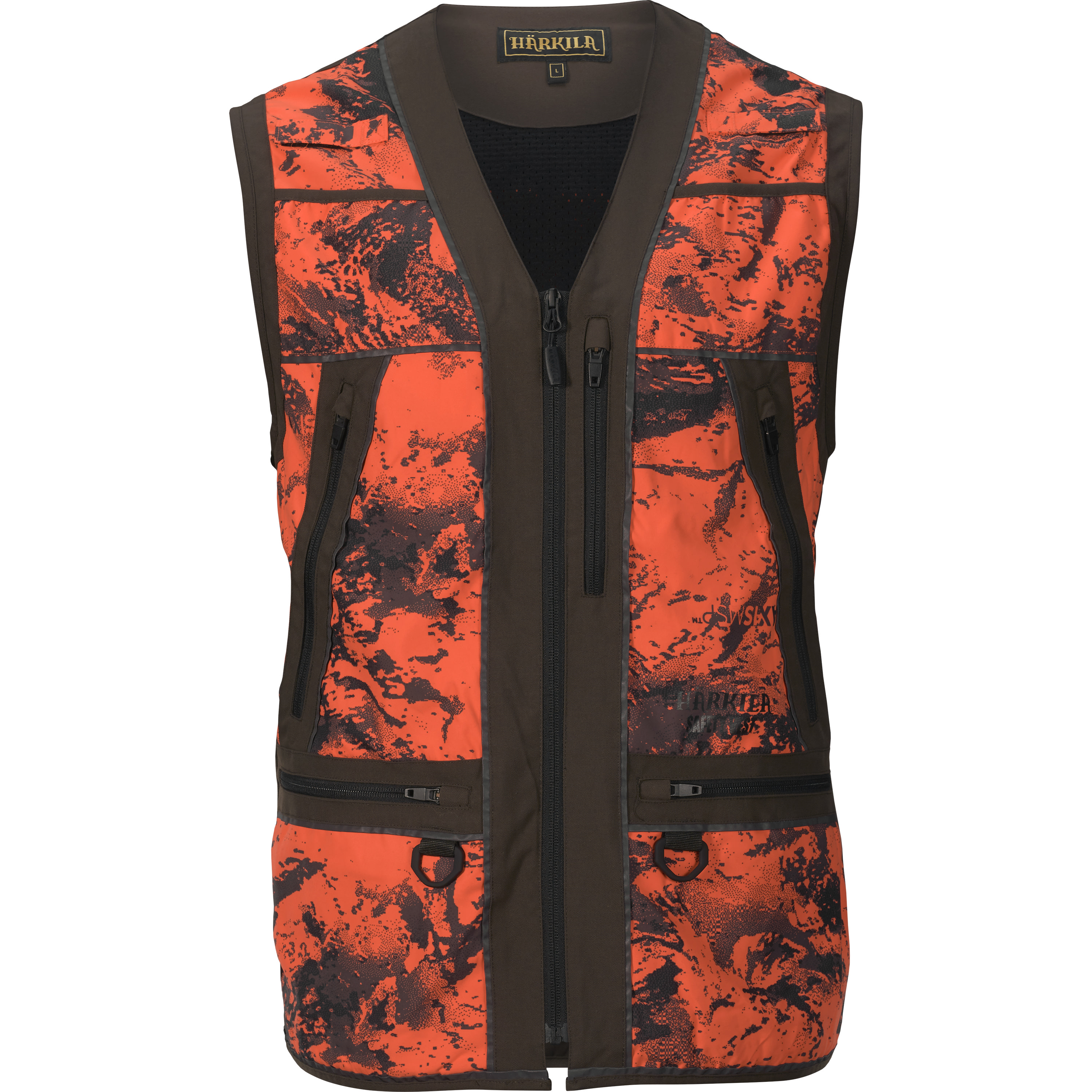 Orange 2025 camo vest