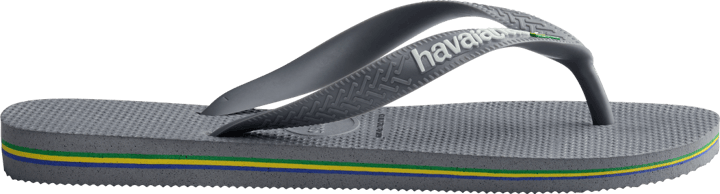 Havaianas Men's Brasil Logo Steel Grey/Grey Havaianas