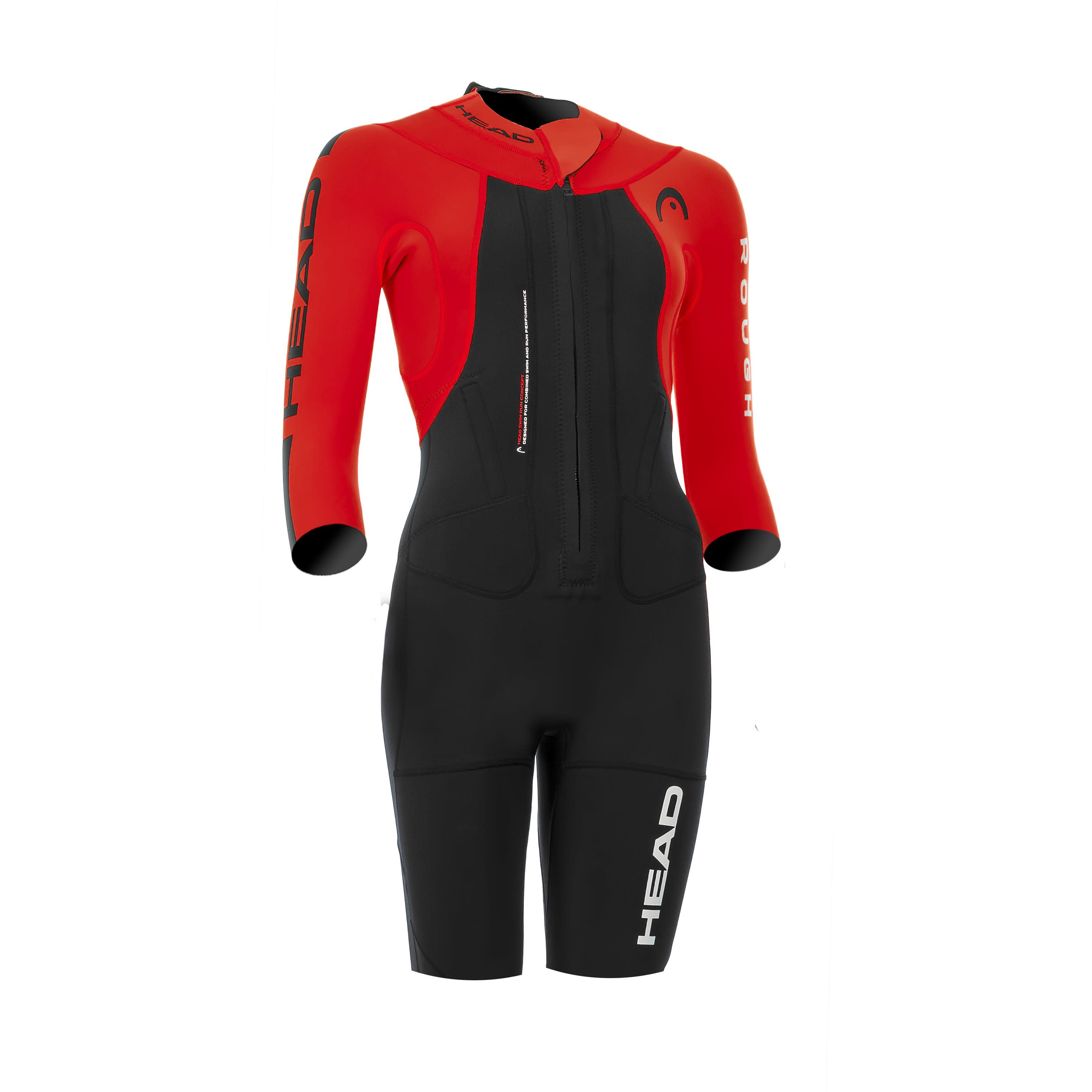 Head Women’s Swimrun Rough Shorty  Black/Red