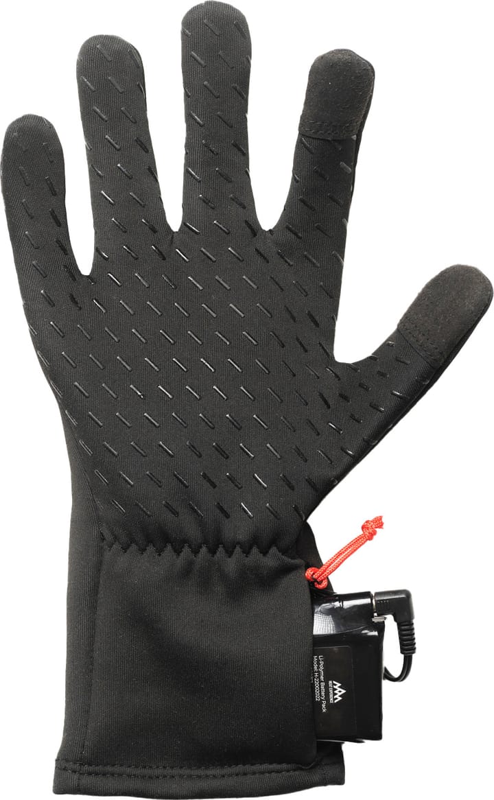 Heat Experience Unisex Heated Liner Gloves Black Heat Experience