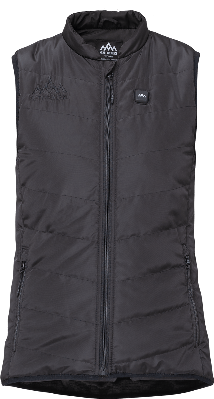 Heat Experience Women's Heated Everyday Vest Black Heat Experience