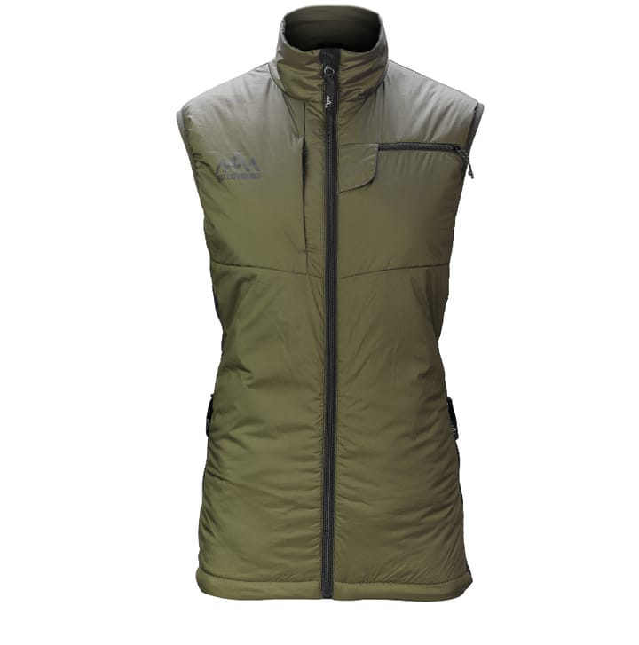 Heat Experience Women's Heated Hunt Vest Olive Green Heat Experience