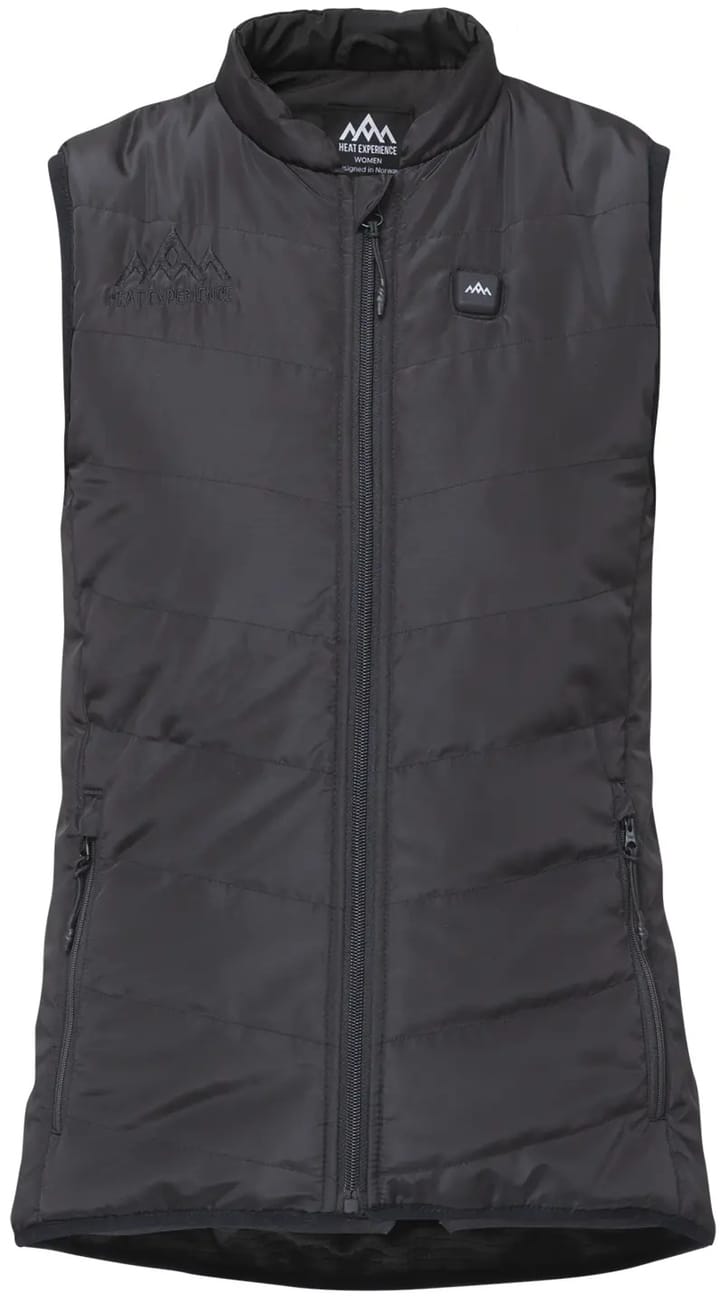 Heat Experience Women's Heated Everyday Vest Black Heat Experience