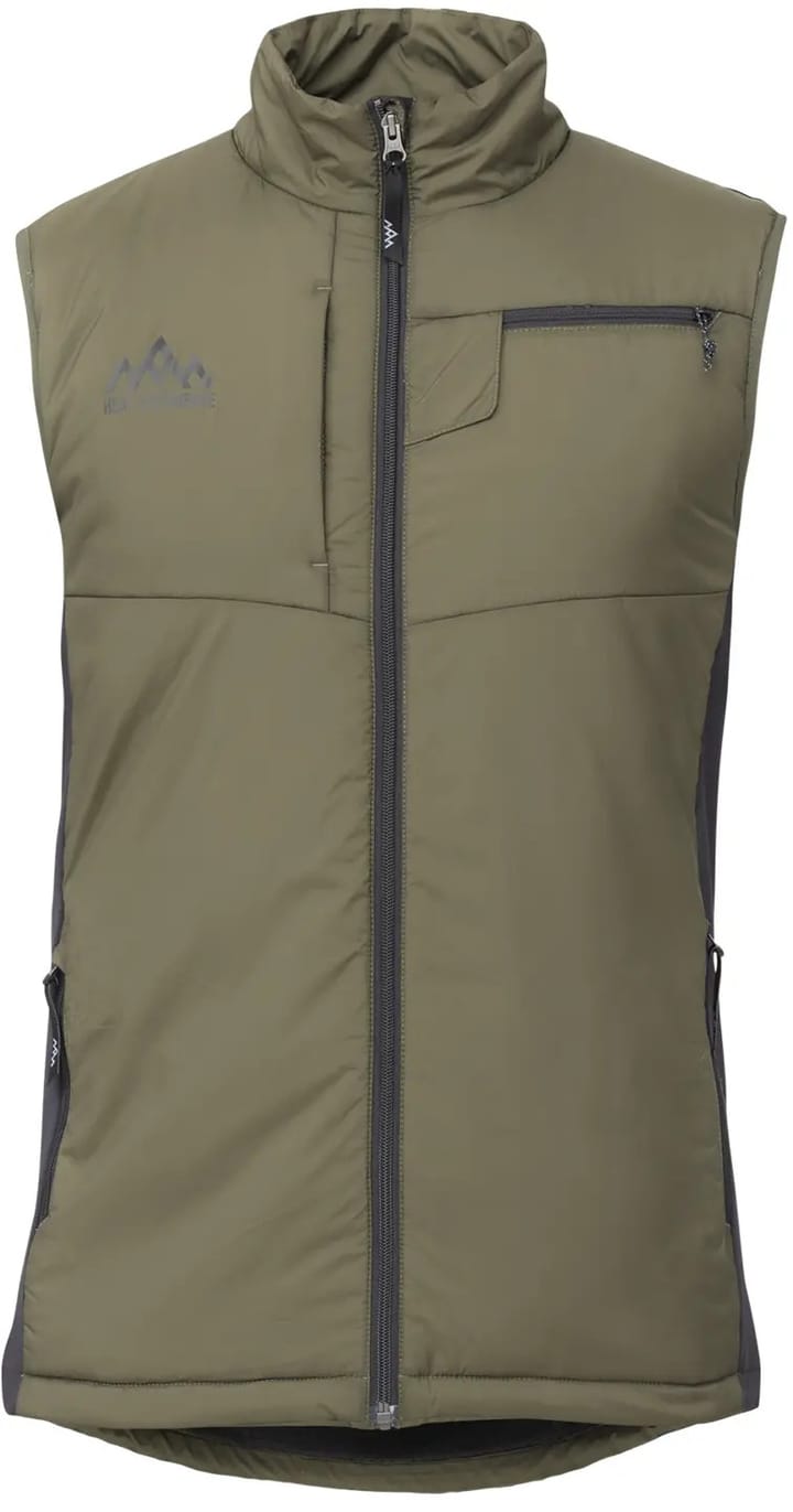 Heat Experience Men's Heated Hunt Vest Olive Green Heat Experience