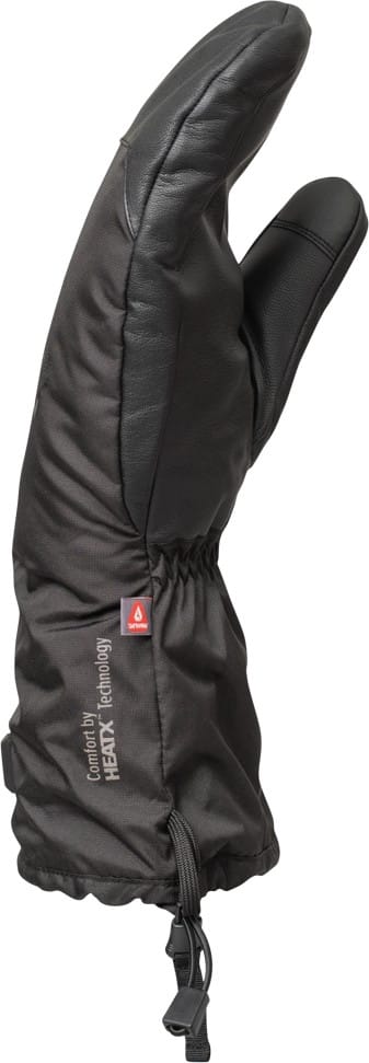 Heat Experience Heatx Heated Blizzard Mittens Black Heat Experience