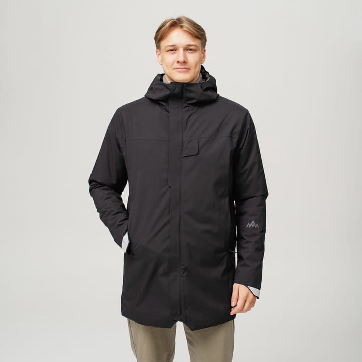 Heat Experience Men's Heatx Heated Oslo Coat  Black Heat Experience