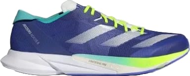 Adidas Men's Adizero Adios 8 Lucid Blue/Zero Metalic/Lucid Lemon Adidas