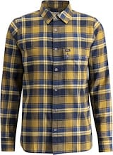 Lundhags Järpen Plaid Flannel Shirt Olive Lundhags