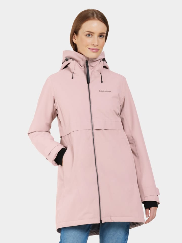 Didriksons Women's Helle Parka 5 Oyster Lilac Didriksons