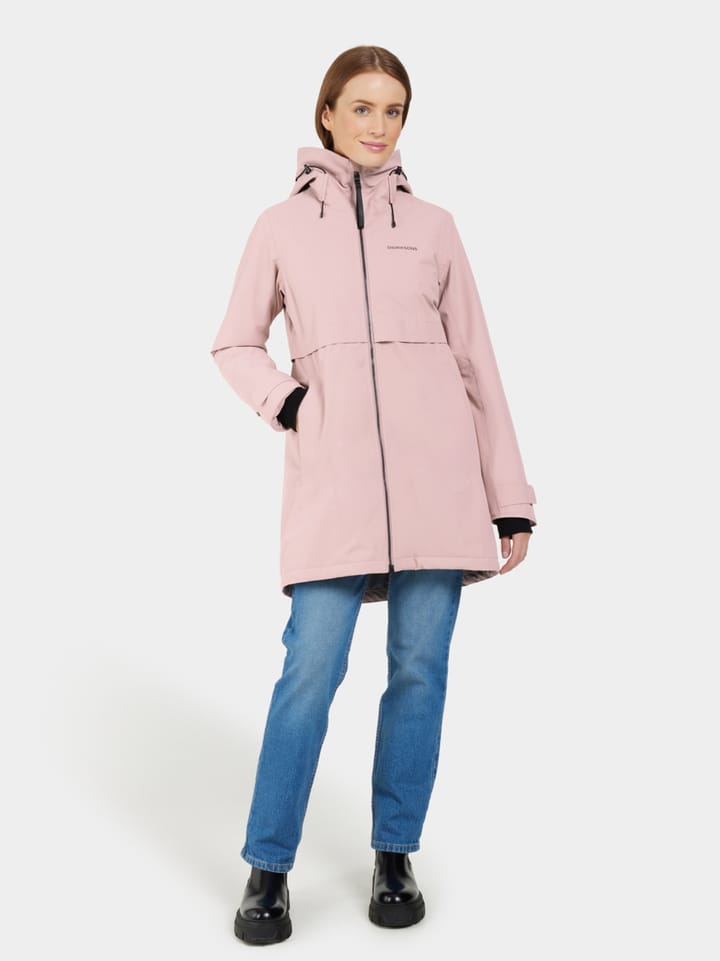 Didriksons Women's Helle Parka 5 Oyster Lilac Didriksons