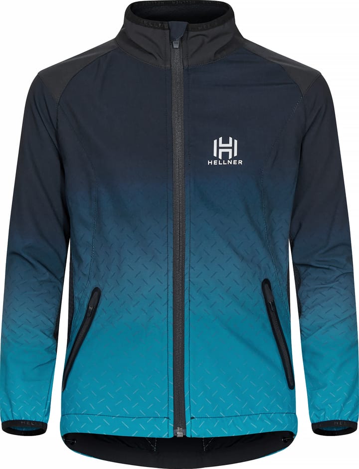 Hellner Juniors' Harrå Hybrid Jacket Biscay Bay Hellner