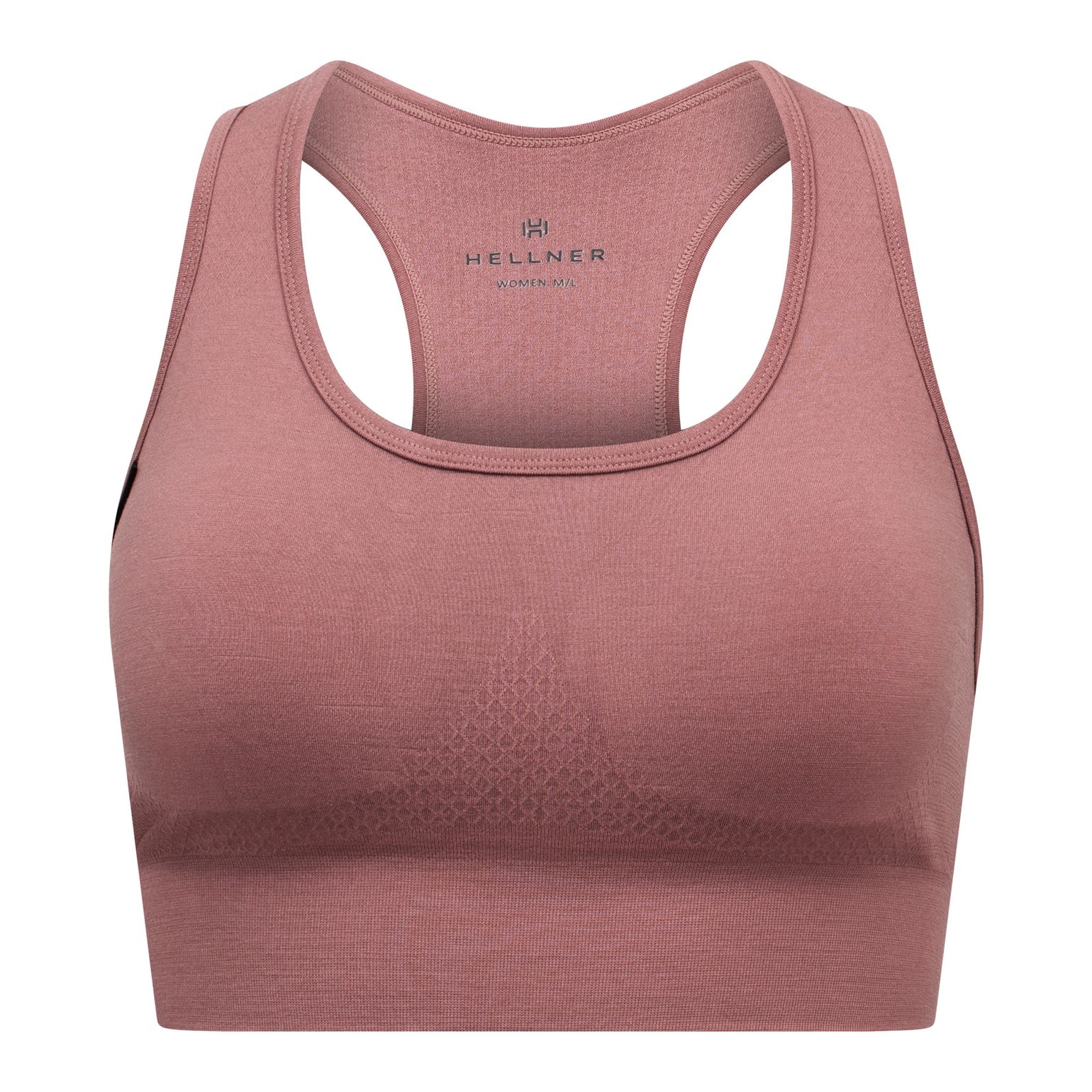 Hellner Wool Tech Seamless Bra Burlwood