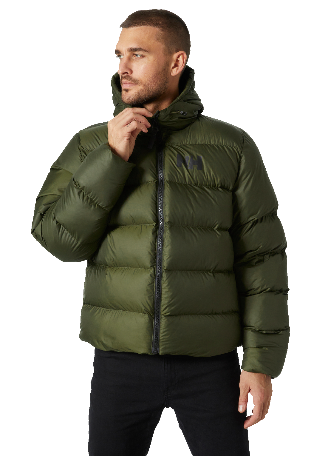 Puffy shop green jacket