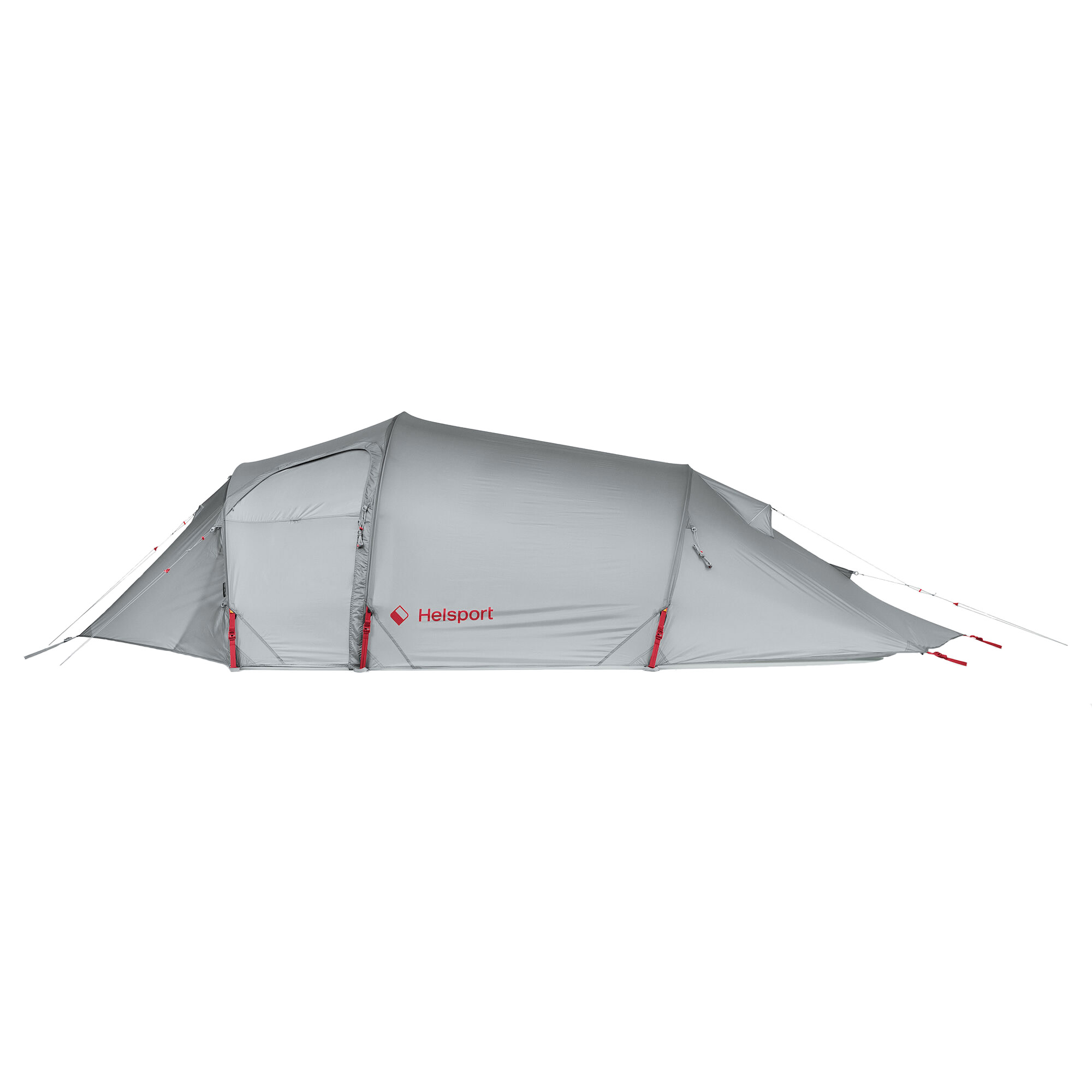 Helsport Explorer Lofoten Pro 2 Tent Stone Grey/Ruby Red